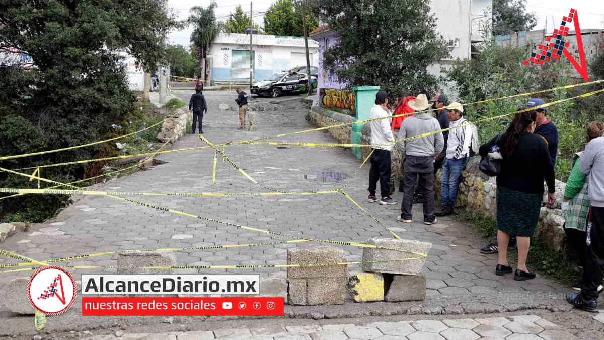 derrumbe del puente de Xonacatepec