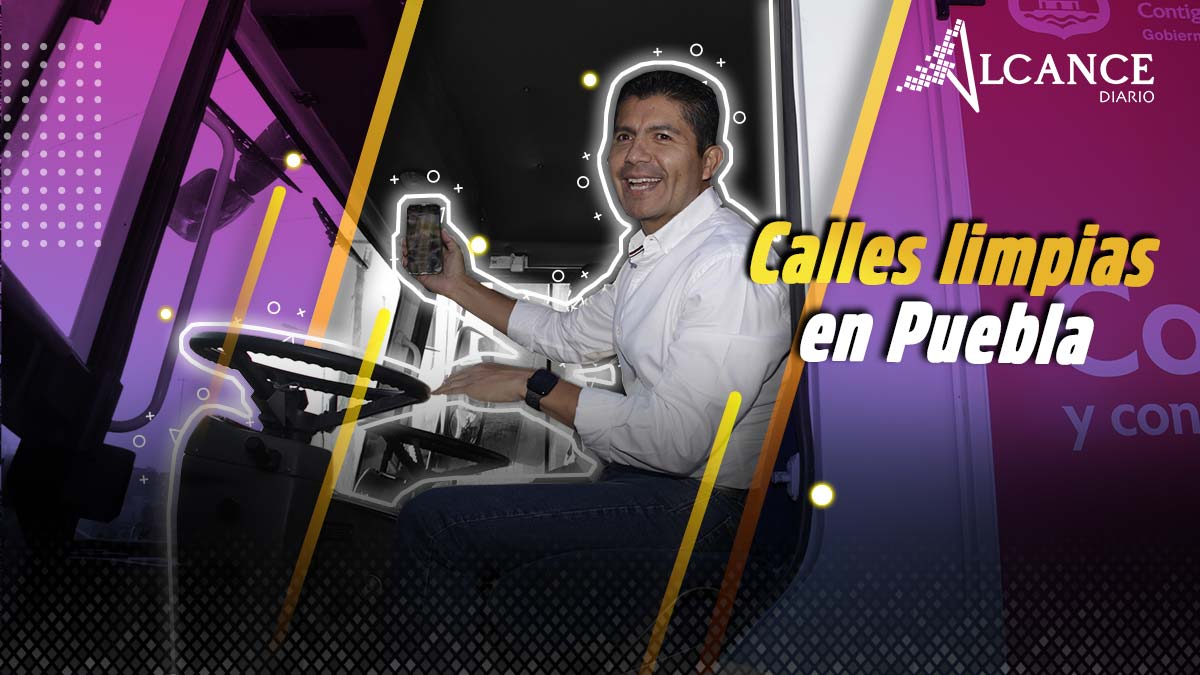 Calles limpias en Puebla