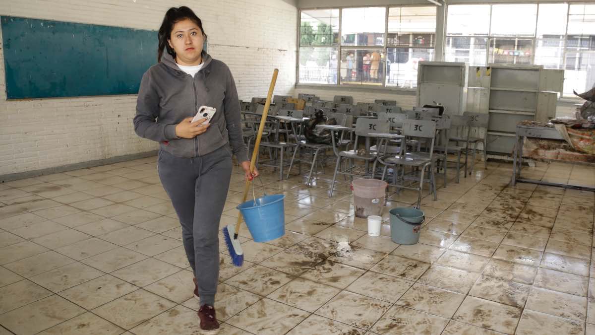 Escuelas inundadas