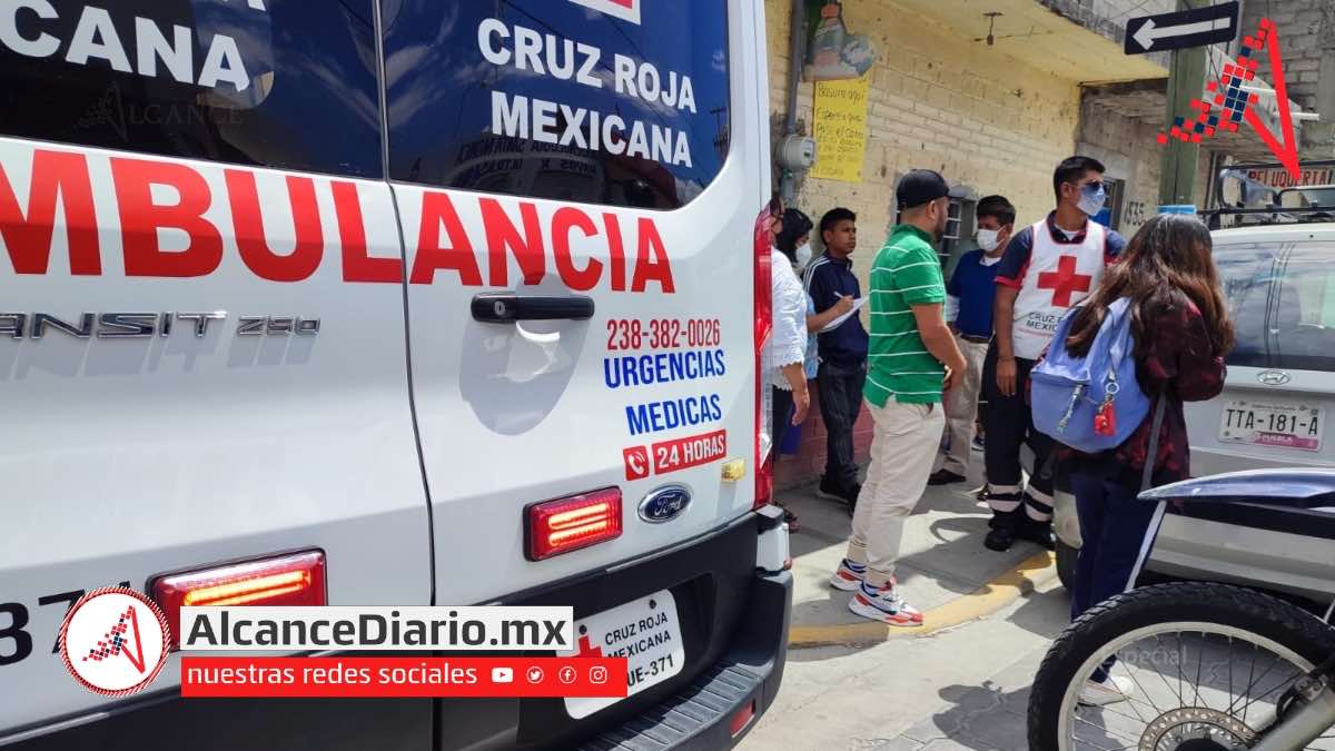 Estudiante lesionado en Tehuacán