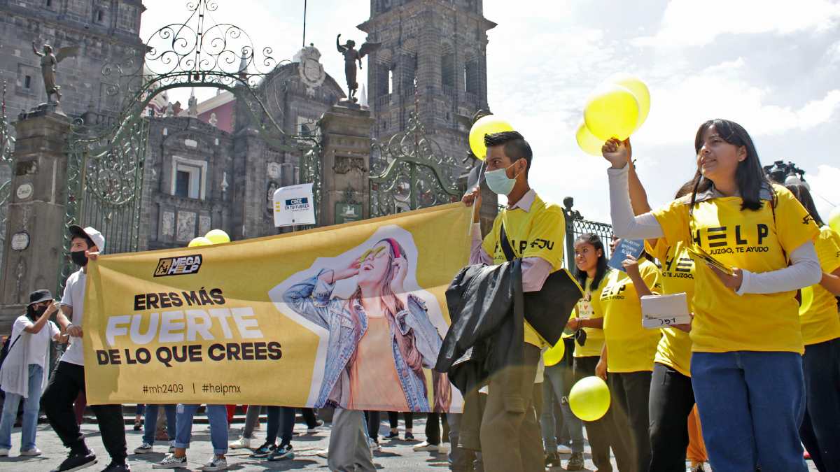 Help marcha para prevenir el suicidio