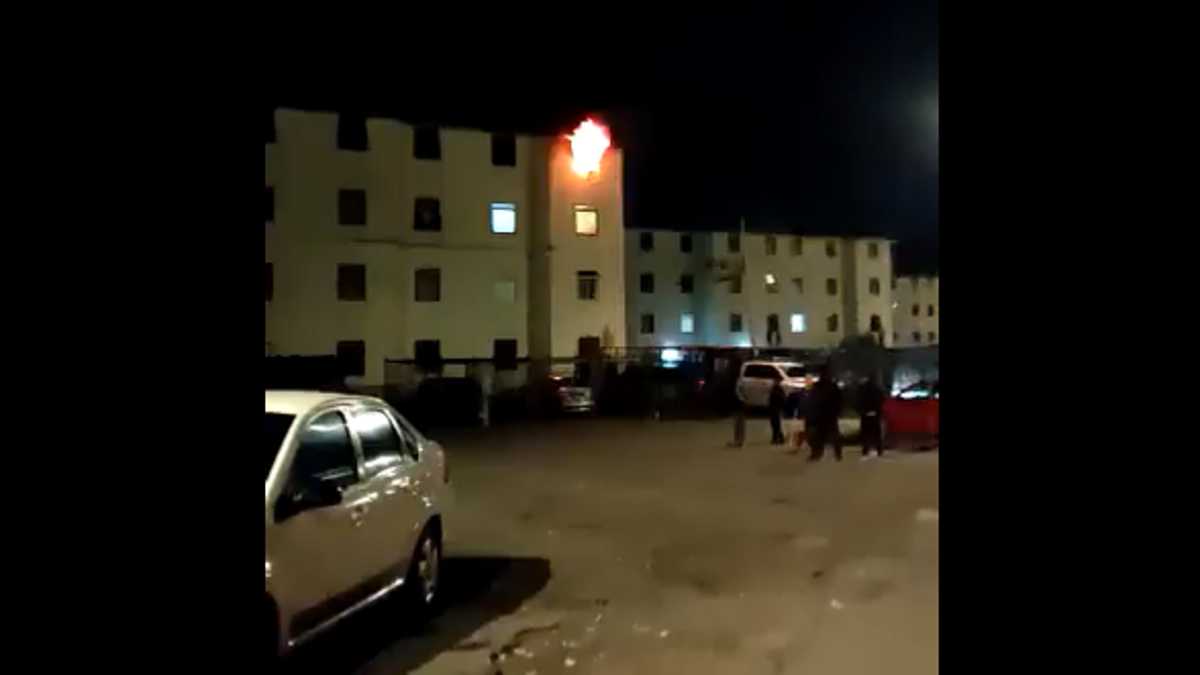Incendio en San Miguel Mayorazgo