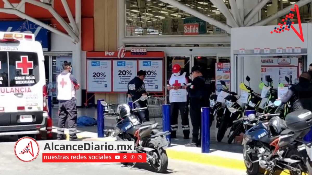 Joven muere en un supermercado en Tehuacán