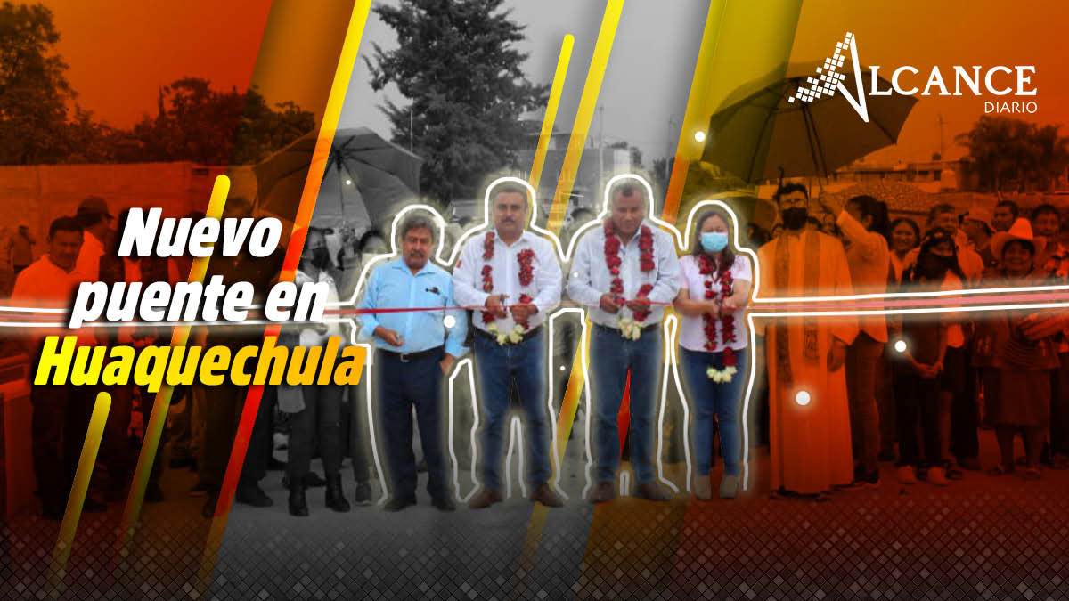 Estrenan puente vehicular en Huaquechula