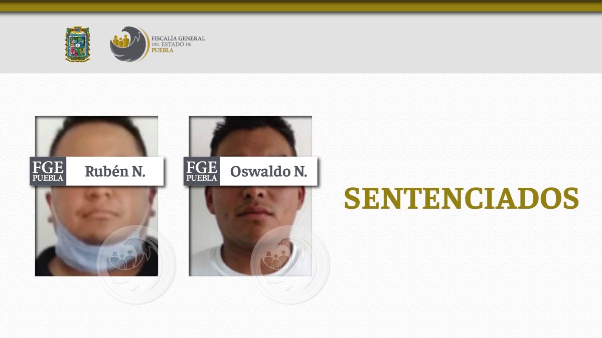 Rubén N. y Oswaldo N. responsables del delito de desaparición forzada de personas en Coronango