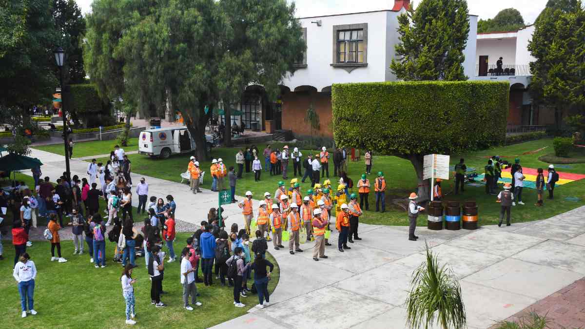 Simulacro en la UDLAP