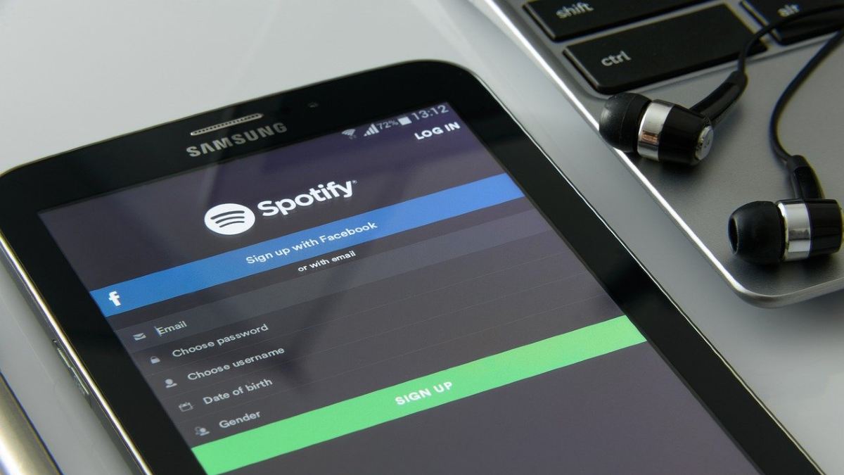 caida de spotify