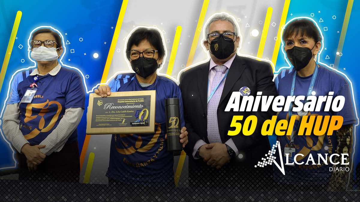 Celebra Hospital Universitario de Puebla cinco décadas de trabajo