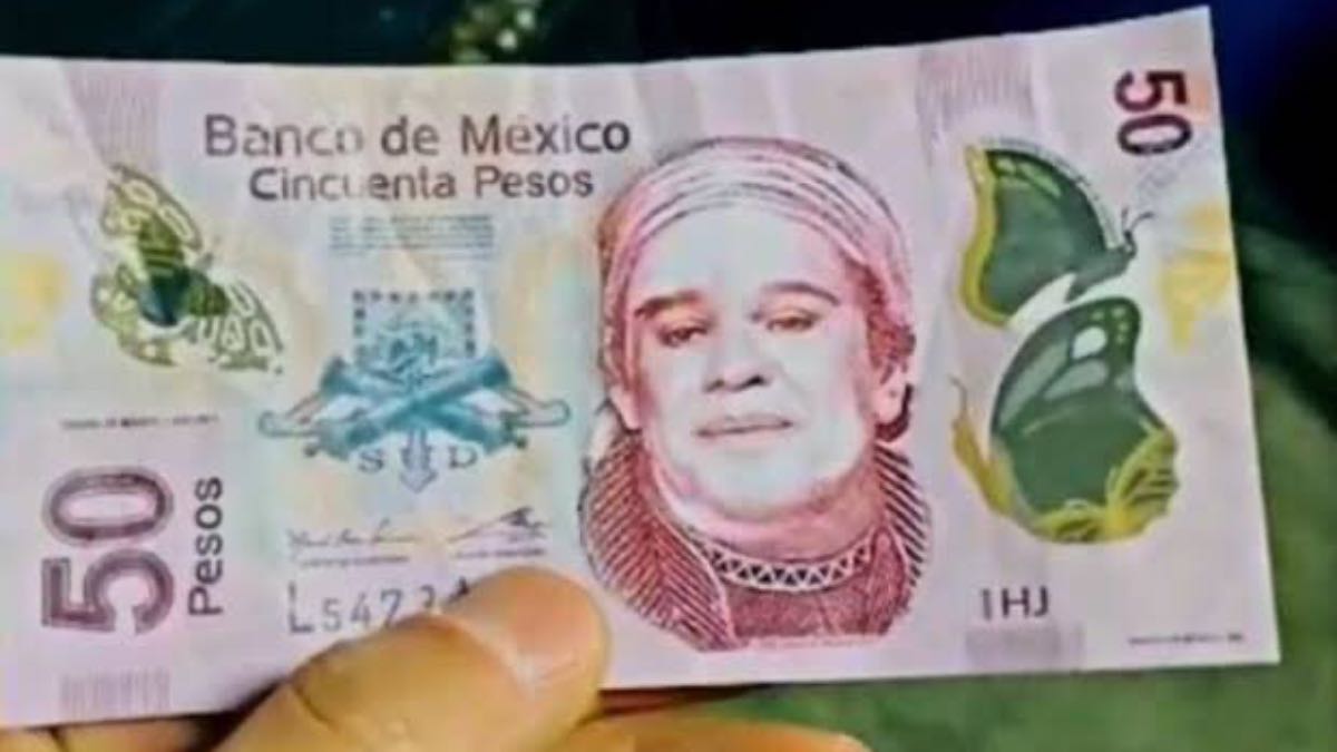 Billete de Juan Gabriel