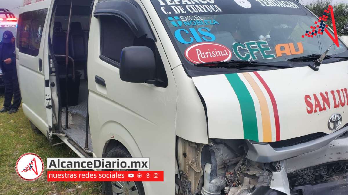 Choque en Tepanco de López