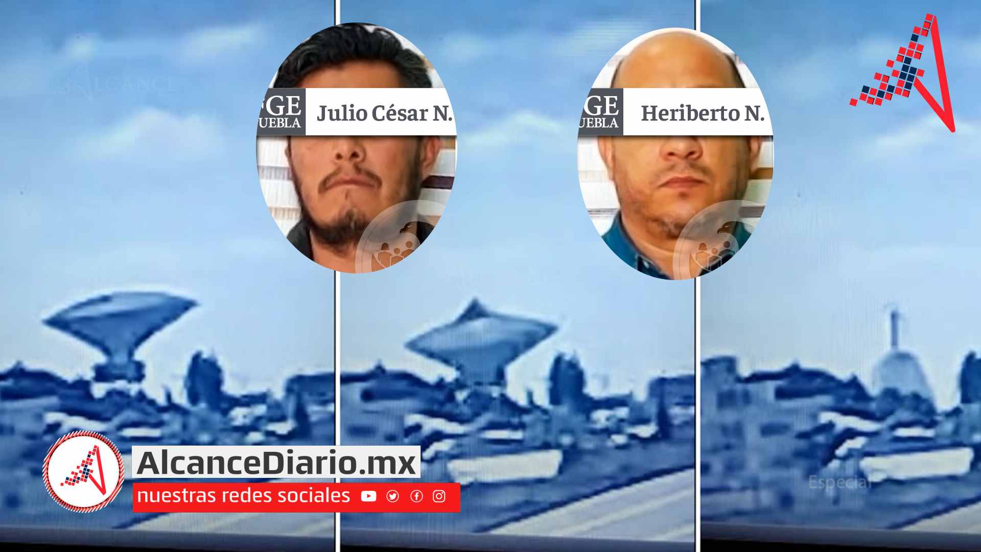 Detenidos en Texmelucan por colapso de tanque elevado