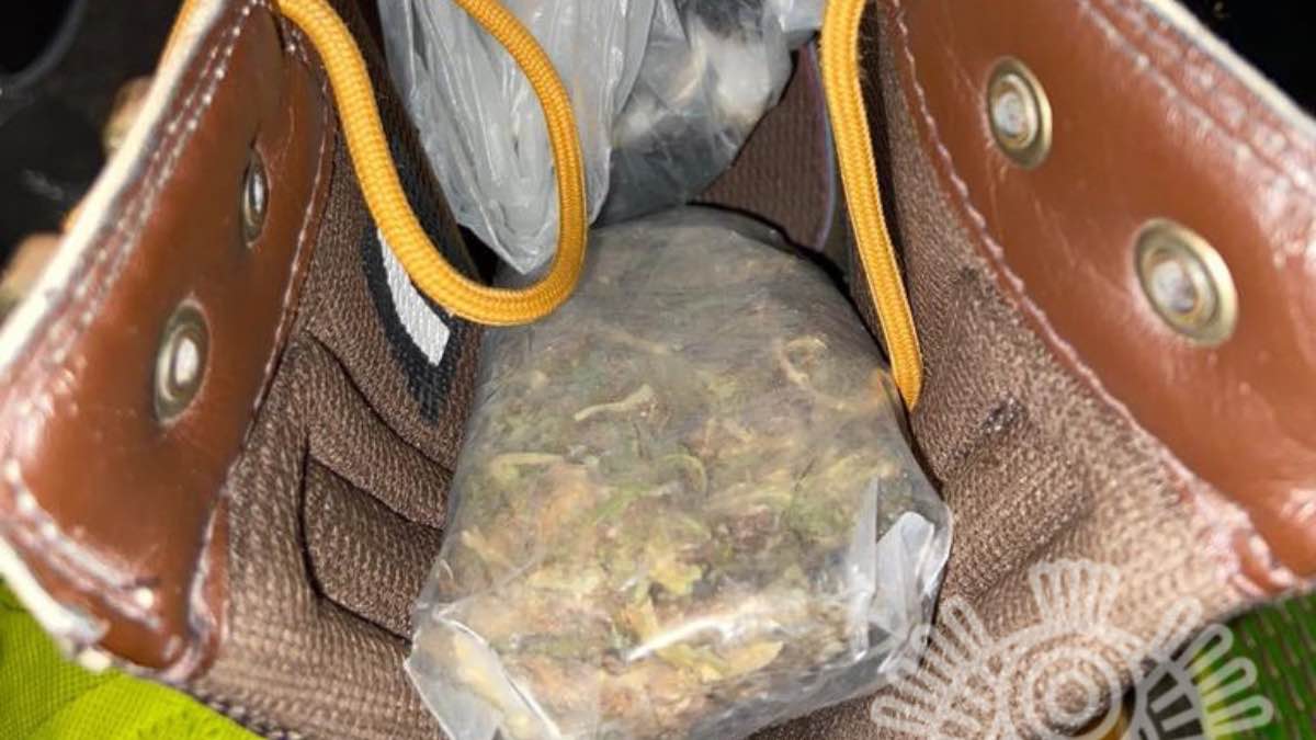 Droga en el Cereso de San Miguel
