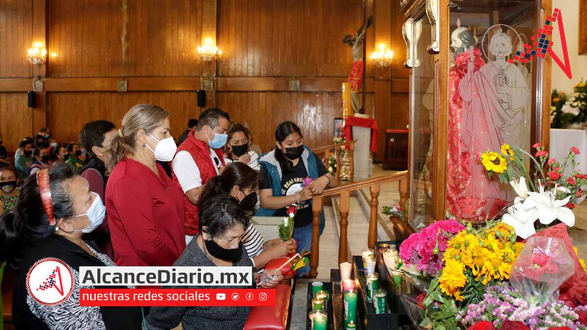 Festejo de San Judas Tadeo en Puebla