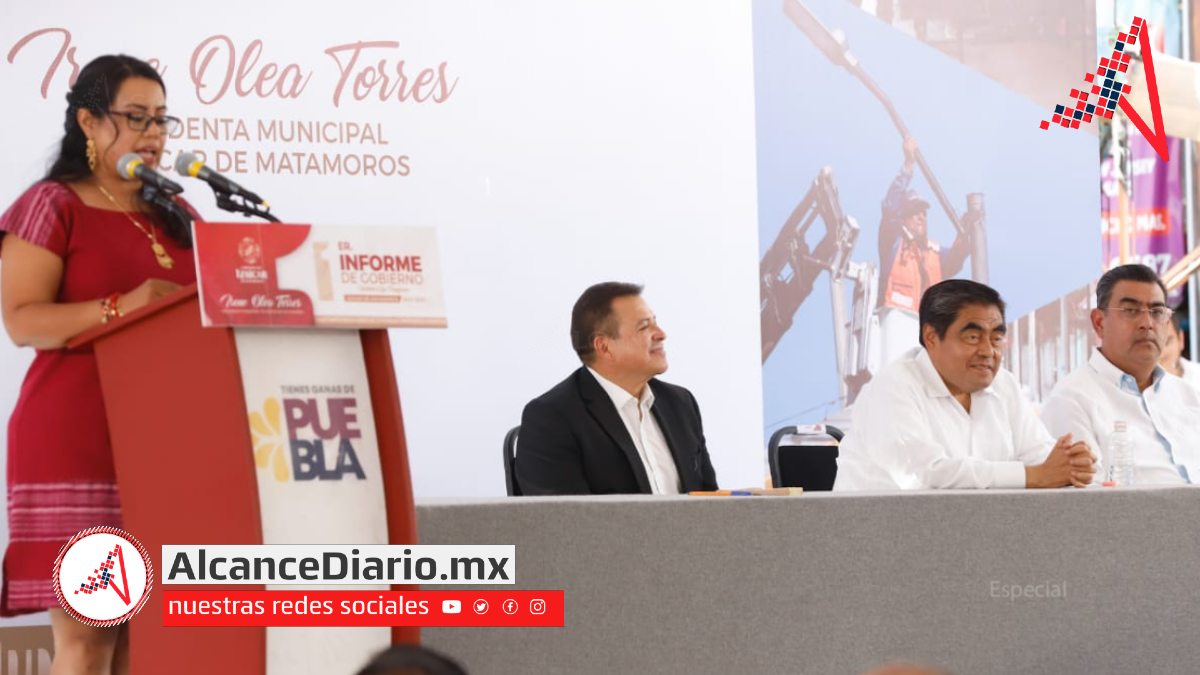 Irene Olea alcaldesa de Izúcar de Matamoros acusa a Melitón Lozano de intromisión