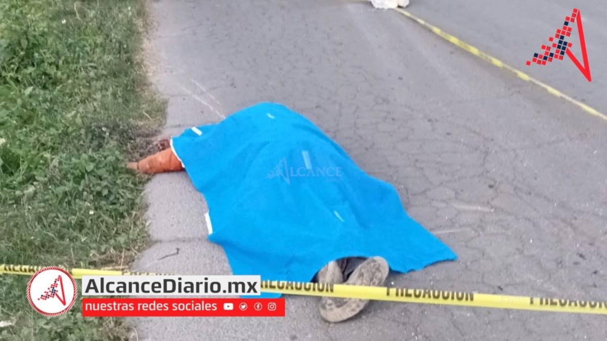 Motociclista atropelaldo en Tecamachalco