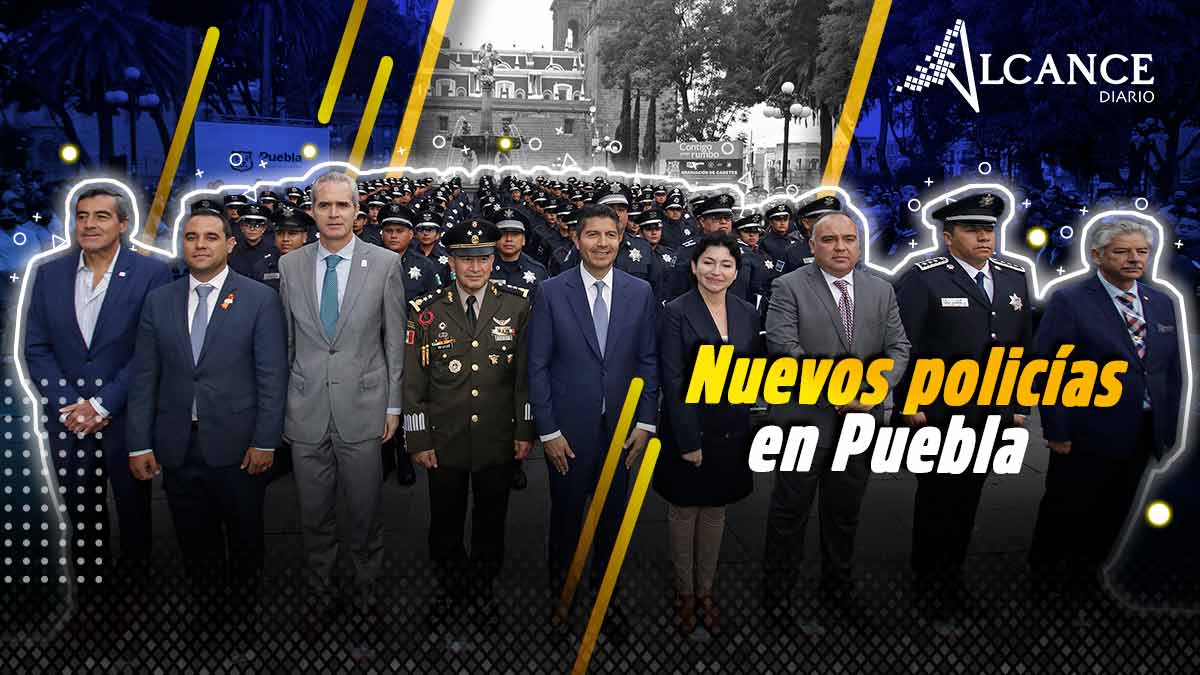 Nuevos policías en Puebla