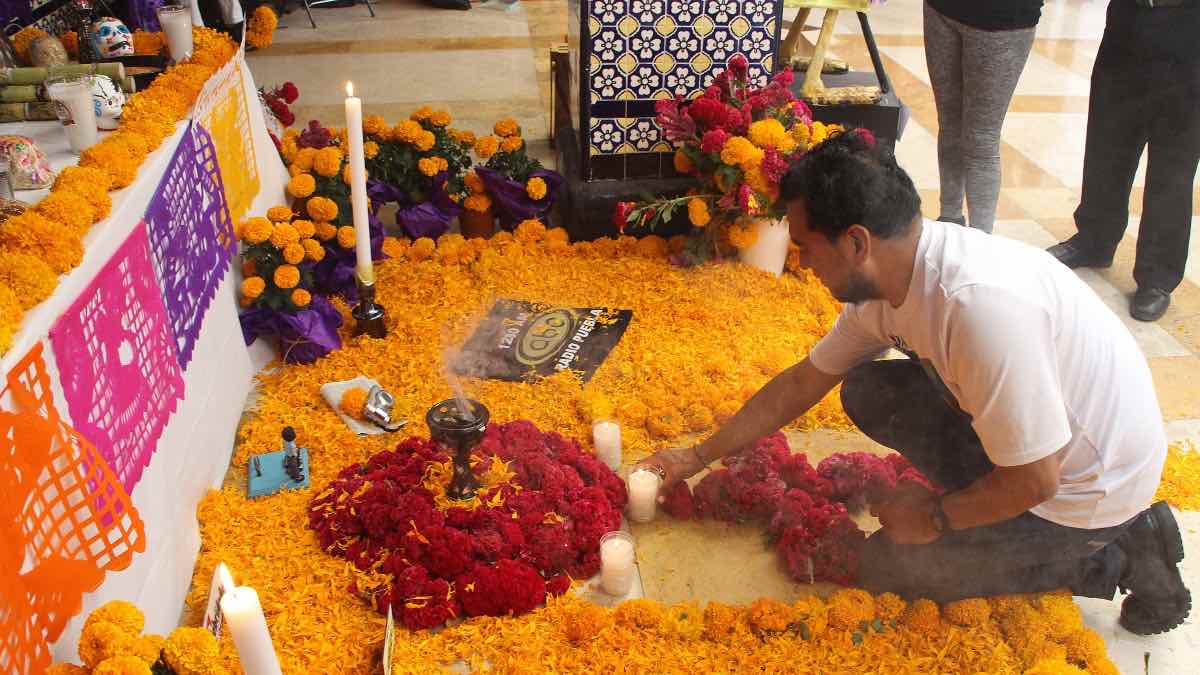 Ofrendas en Puebla