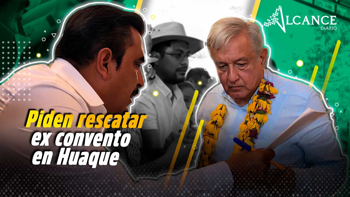 Piden rescatar exconvento en Huaque