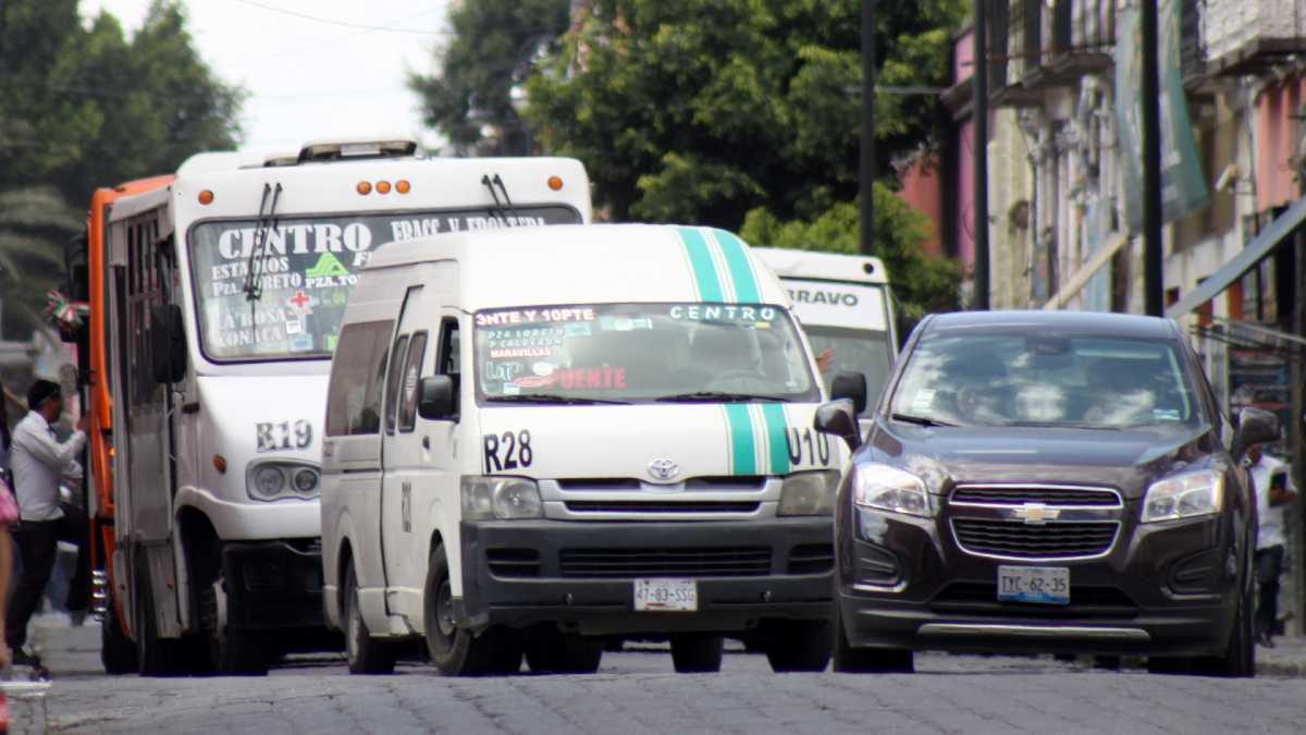 Unidades del transporte público
