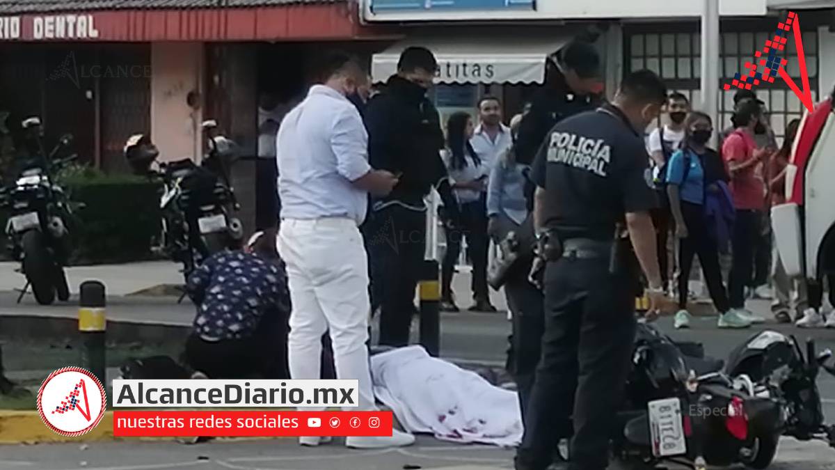 Muere motociclista al chocar con la Ruta 25 en Puebla