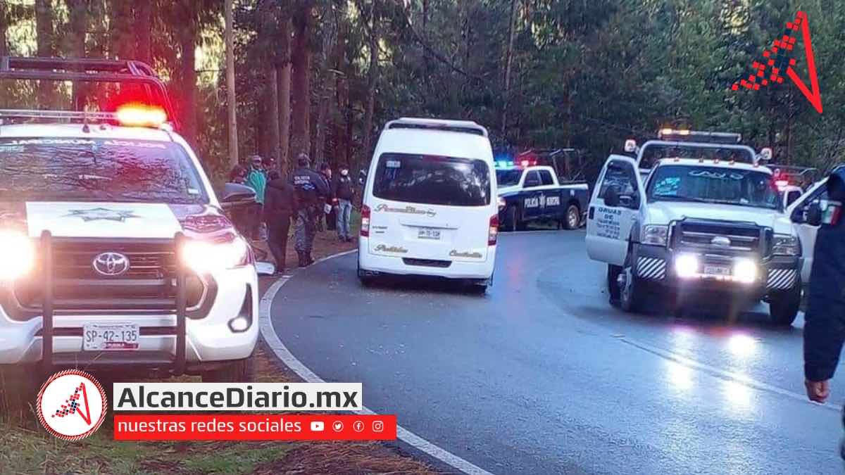 Accidente en carretera de Chignahuapan