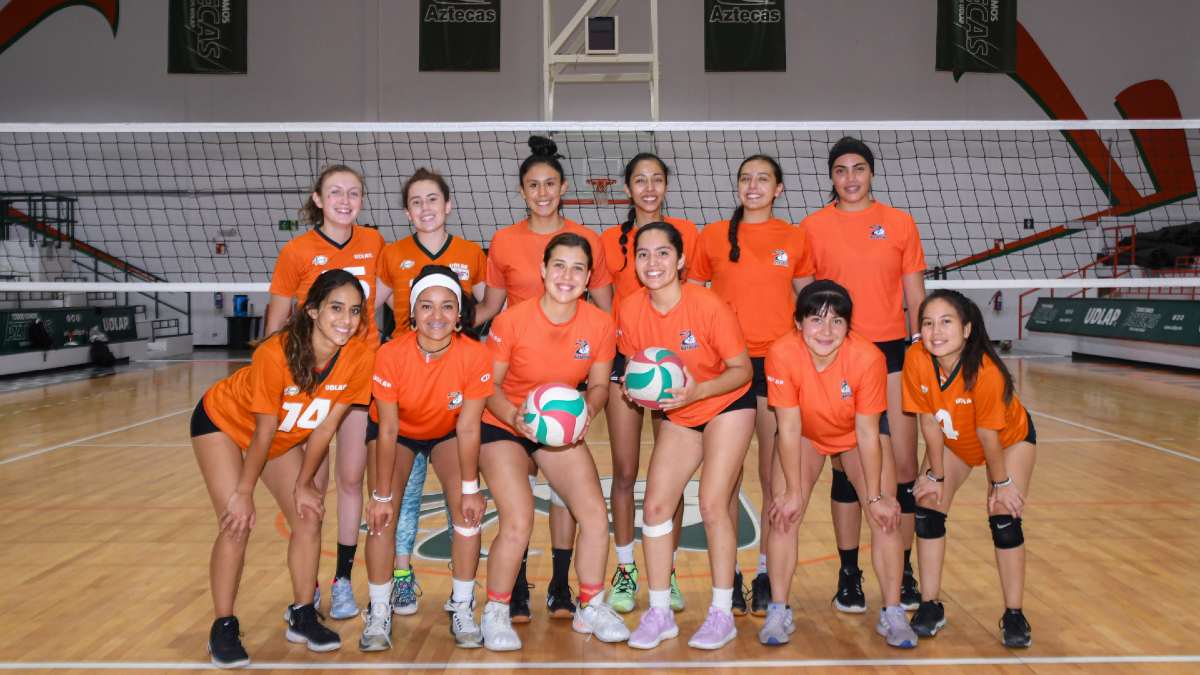 Equipo femenil de voleibol de Aztecas UDLAP