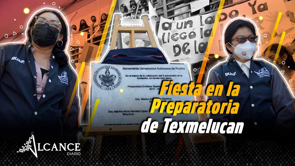 Fiesta en la Preparatoria de Texmelucan