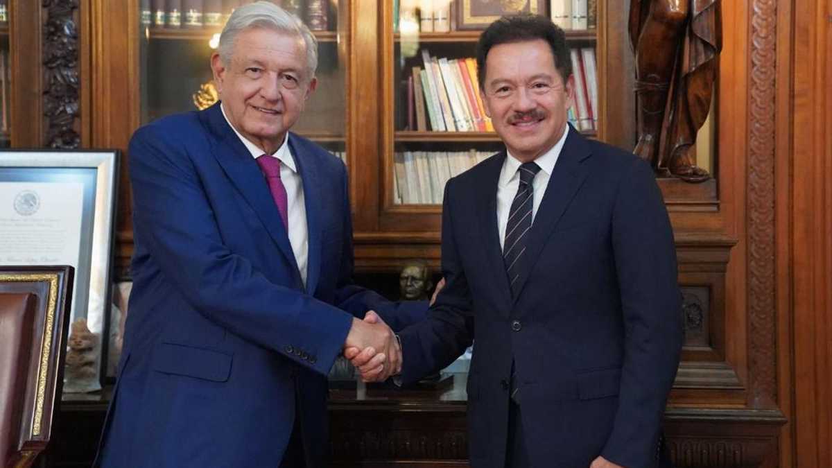 Ignacio Mier con AMLO