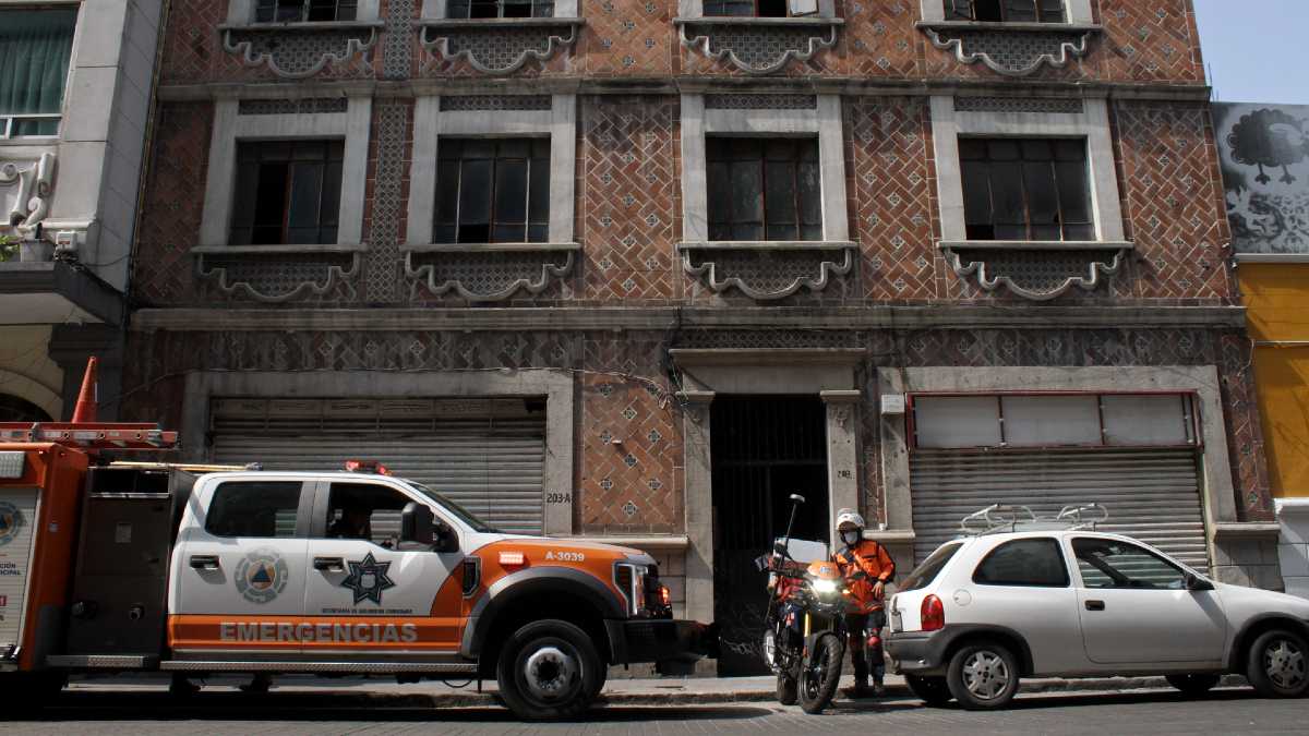 Mujer muerta en el Centro