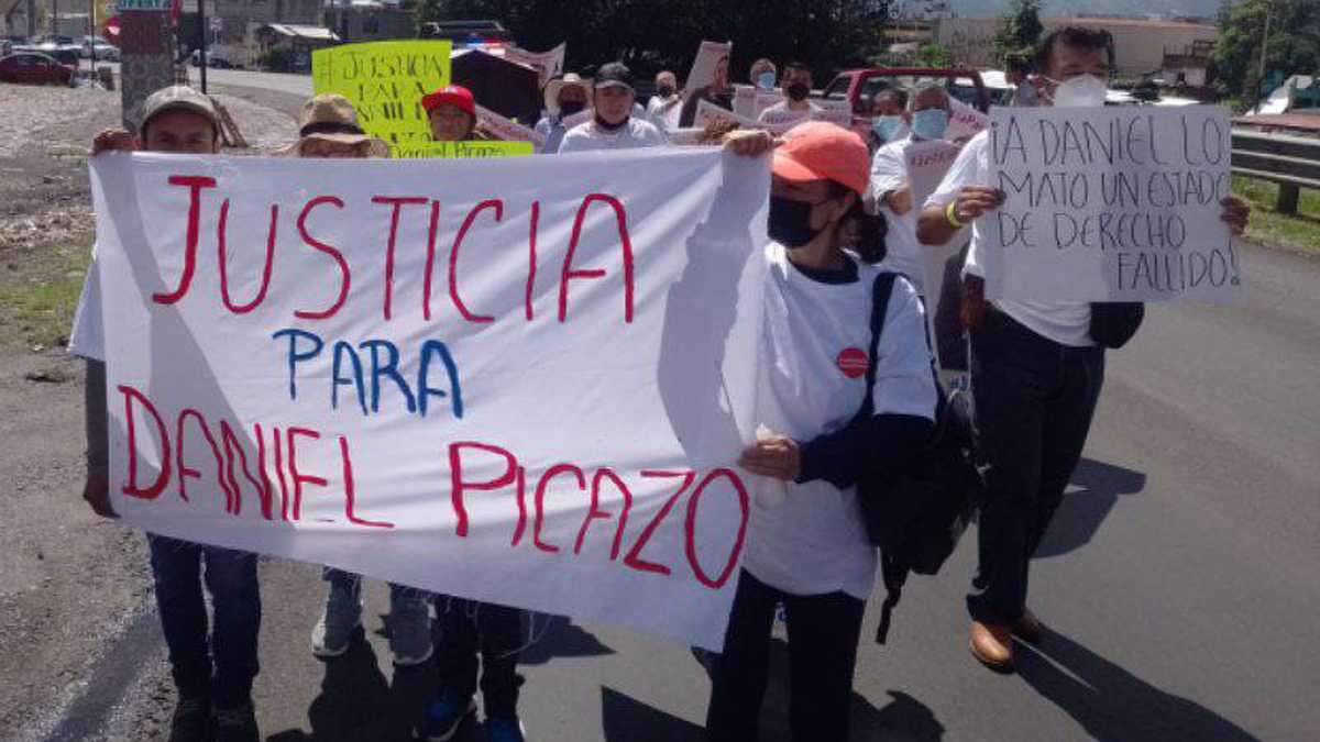 Protesta por Daniel Picazo