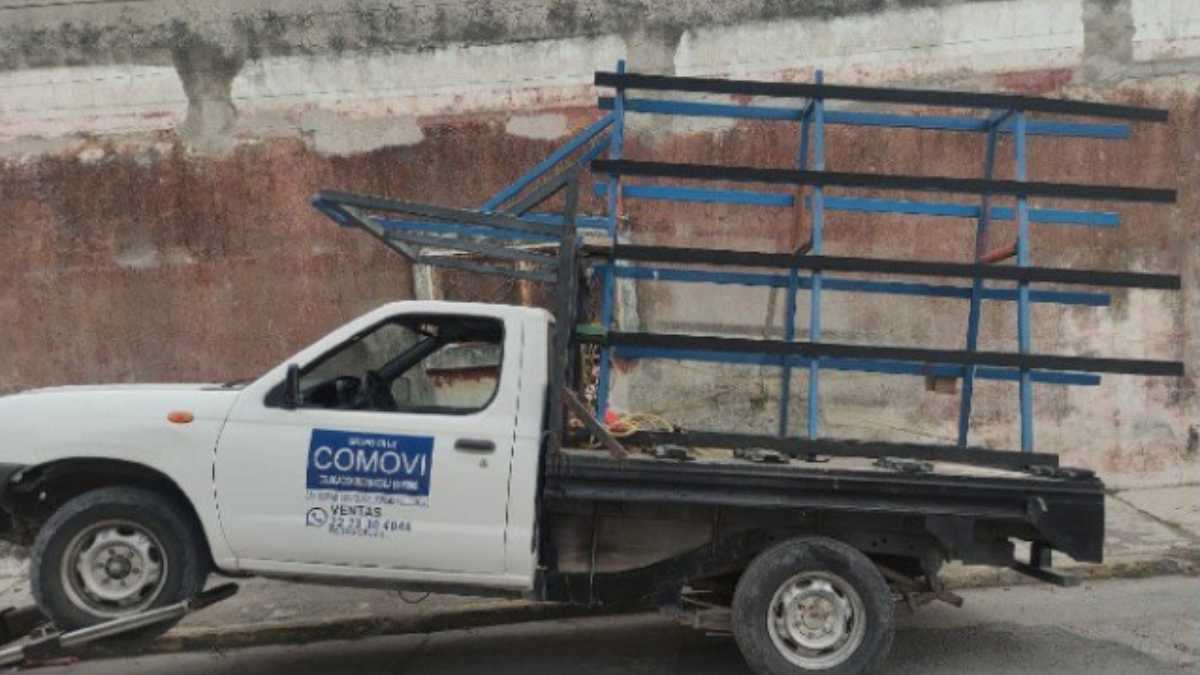 Vehículo recuperado en Cholula