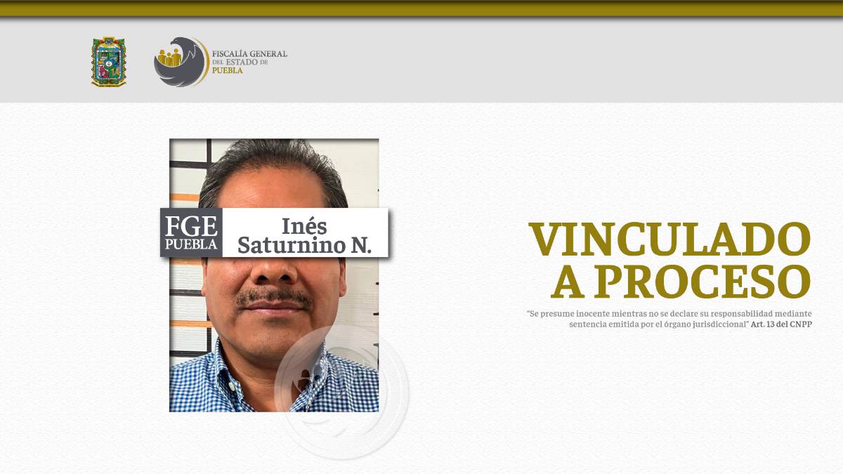 Vinculan a proceso a Inés Saturnino N.