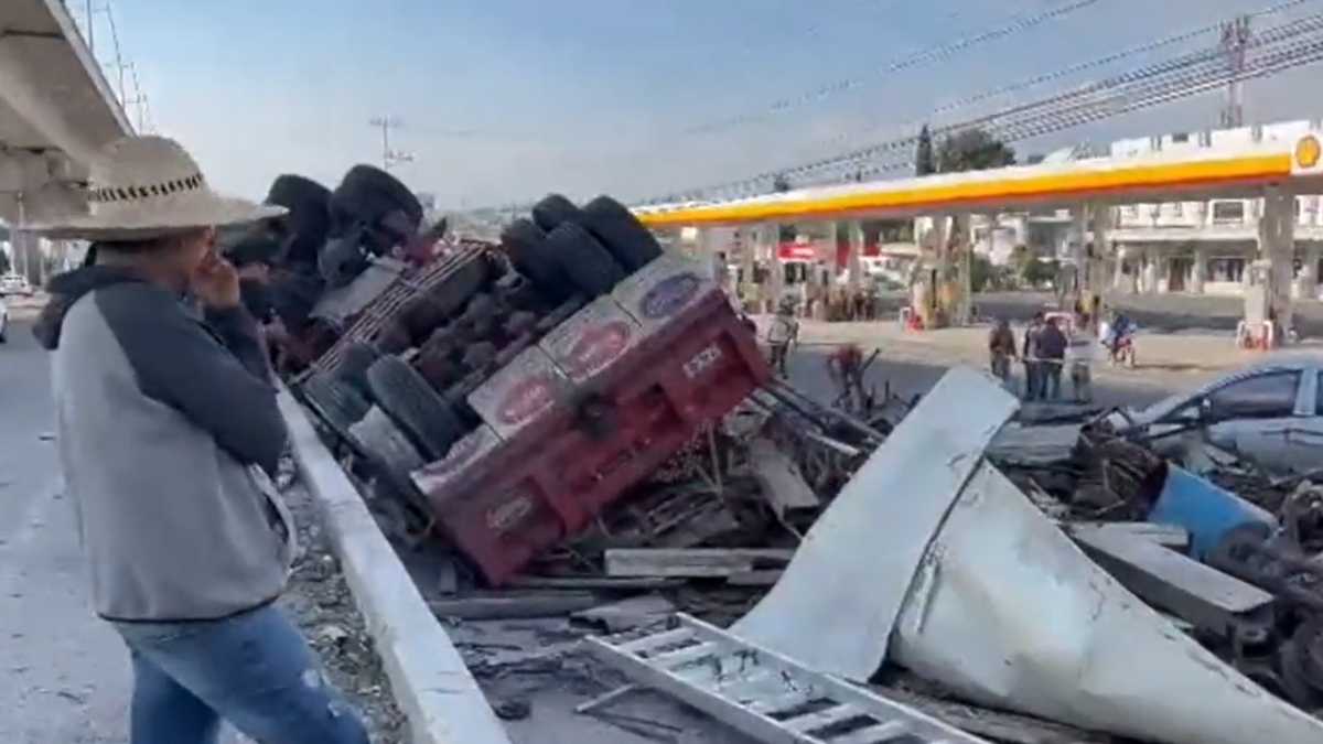 Volcadura de tráiler