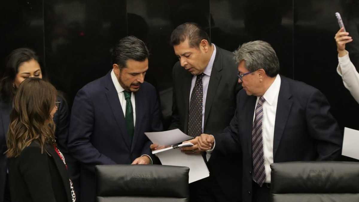 presidente del Senado, Alejandro Armenta