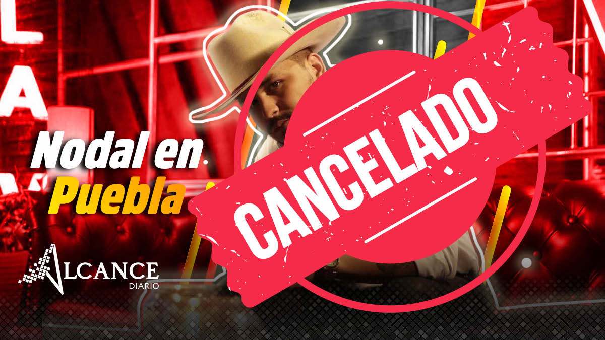 Cristian Nodal cancela concierto en Puebla y Oaxaca