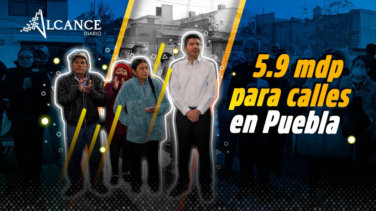 5.9 mdp para calles en Puebla- Arboledas de Loma Bella