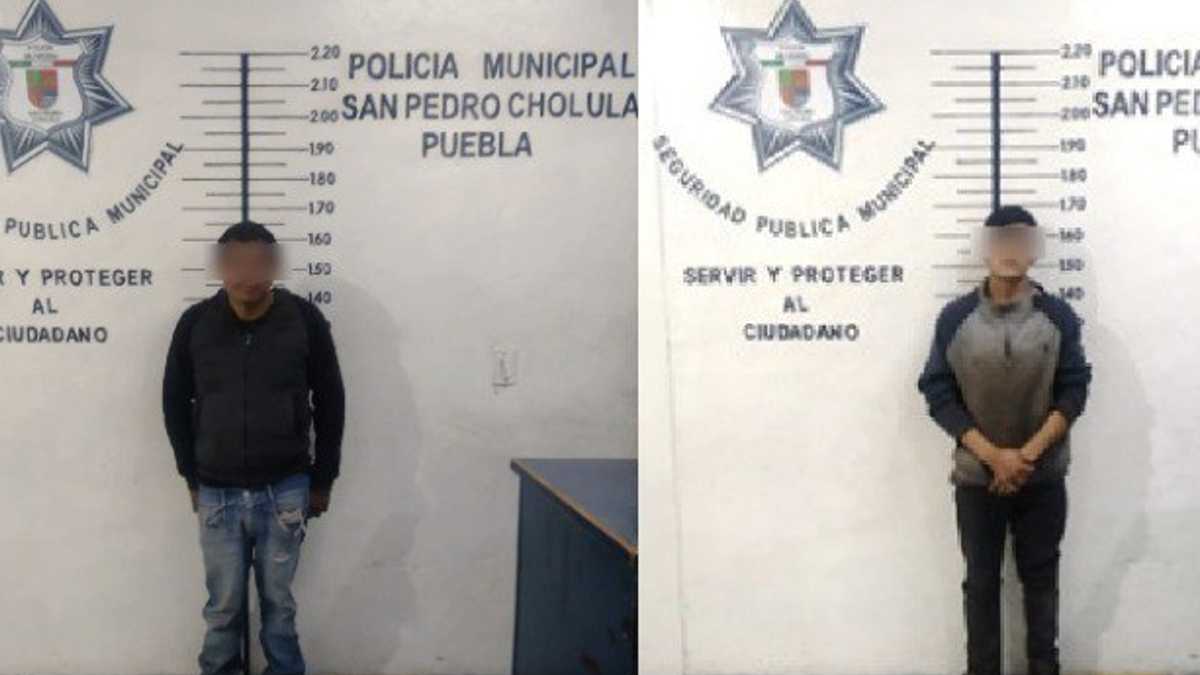 Detenidos por robo de moto