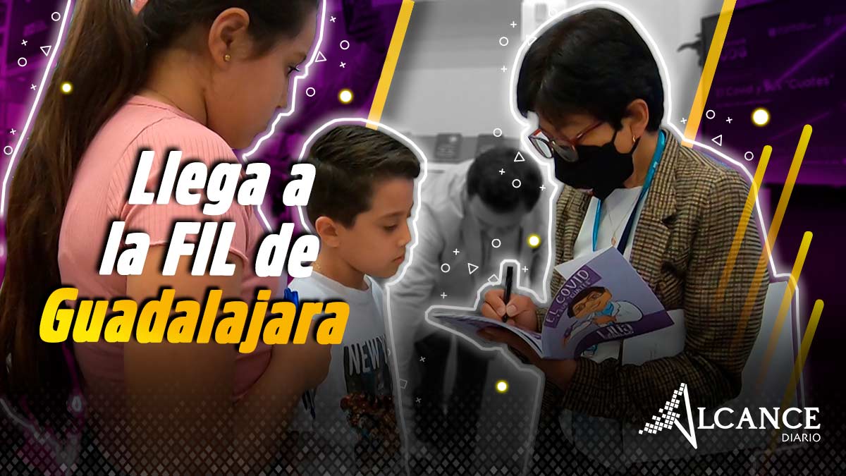 Lilia Cedillo en la FIL de Guadalajara