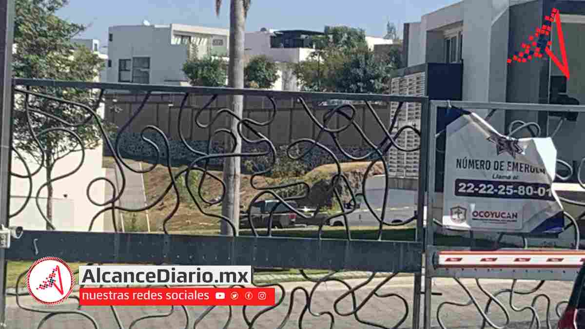 Muerto en Lomas de Angelópolis