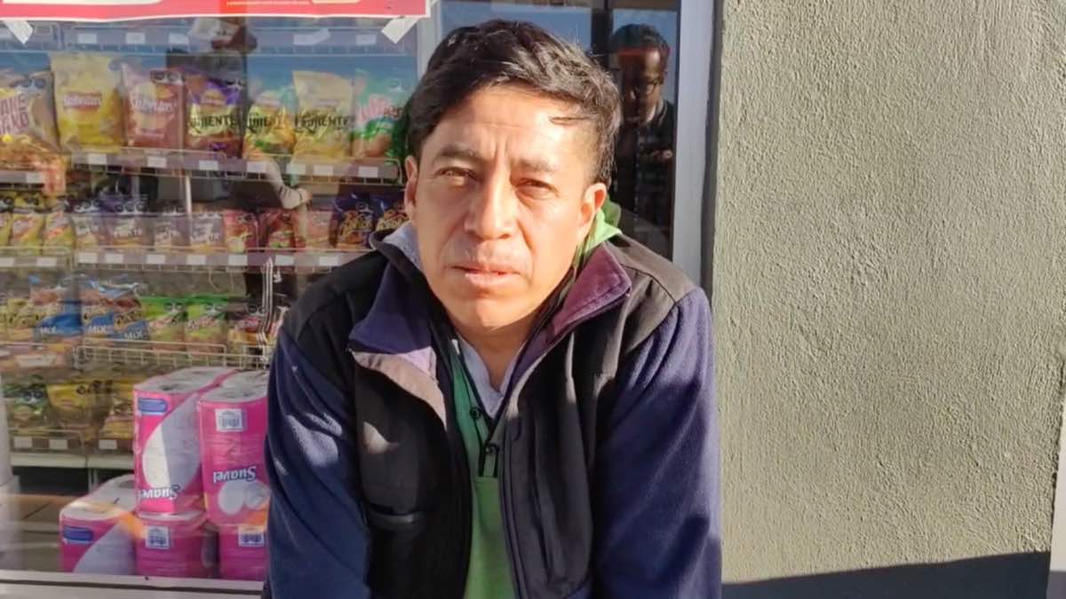 Peregrinos de Tlaxcala visitan a la Virgen de Guadalupe