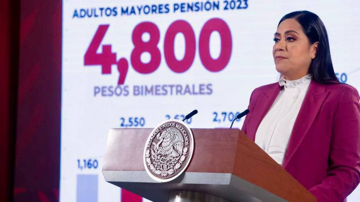 La pensión de adultos mayores de Bienestar aumentará a 4,800 bimestrales