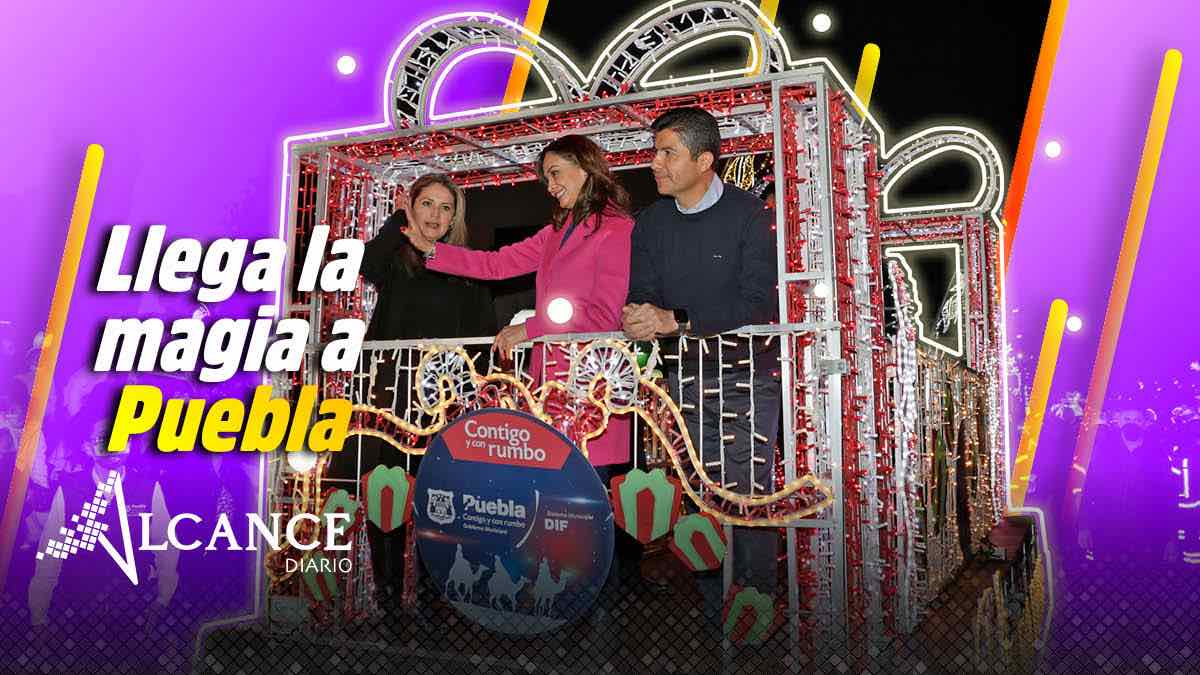 Llegan los Reyes Magos a Puebla