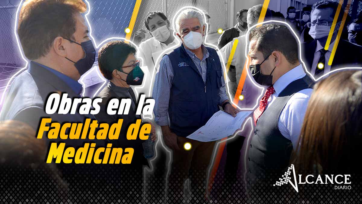 Obras en la Facultad de Medicina