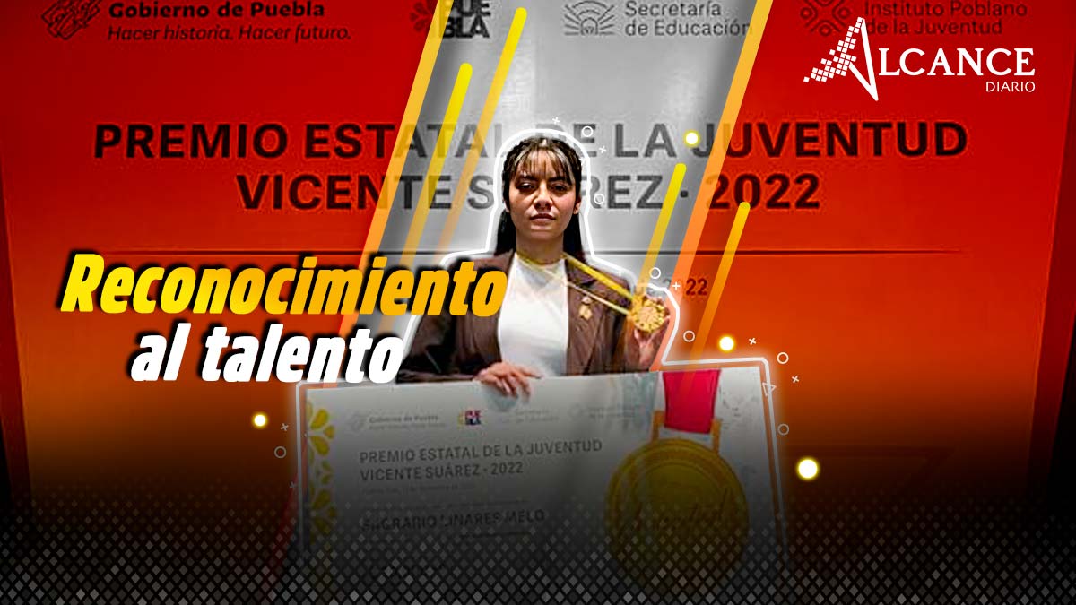 Galardonan a estudiante de la BUAP