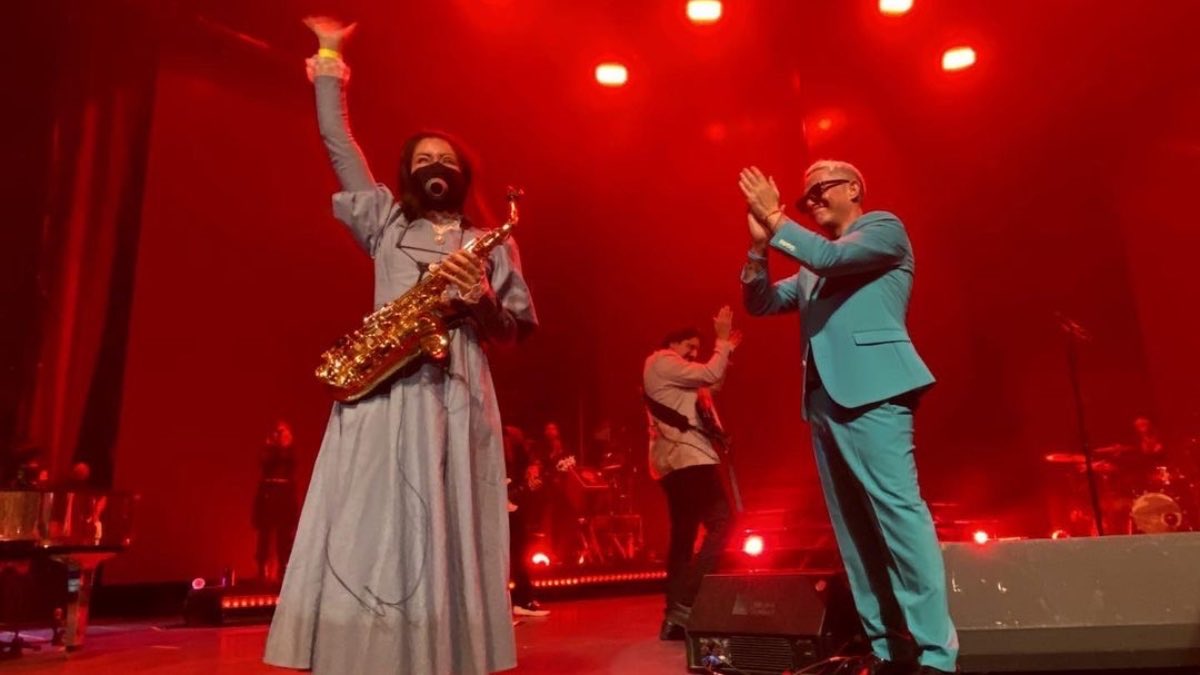 Alejandro Sanz y María Elena Ríos