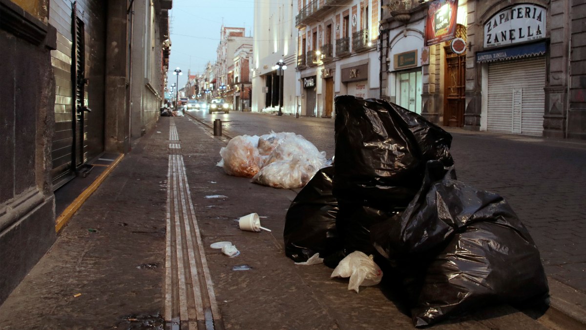 Basura en el Centro Histórico