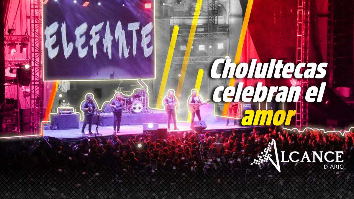Cholultecas celebran el amor con Elefante