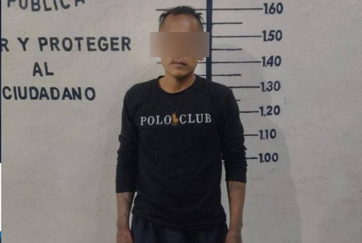 Detenido en Cocoyotla