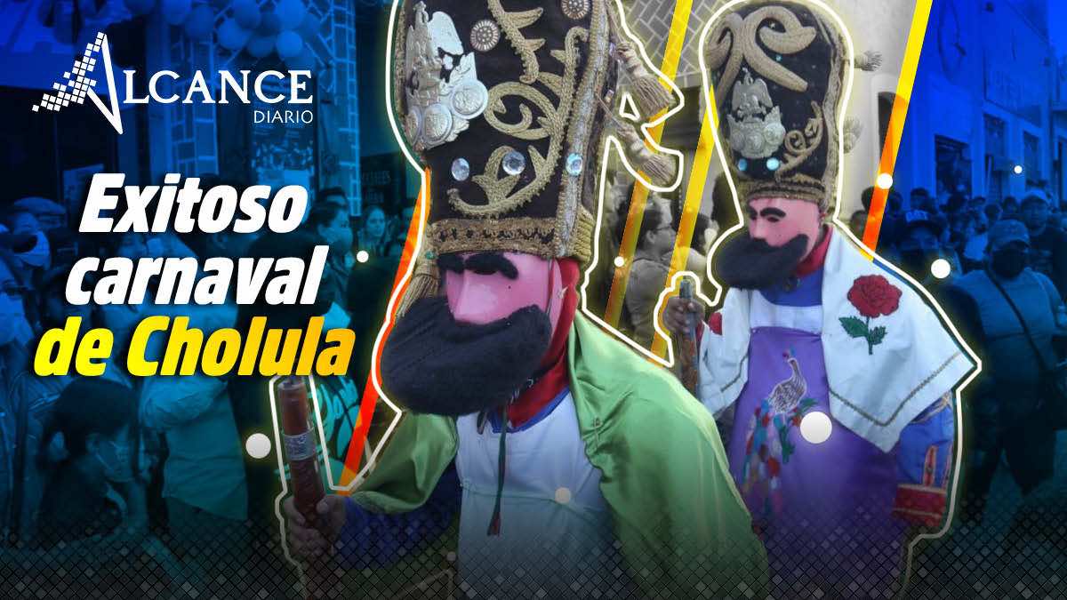 Exitoso carnaval de Cholula