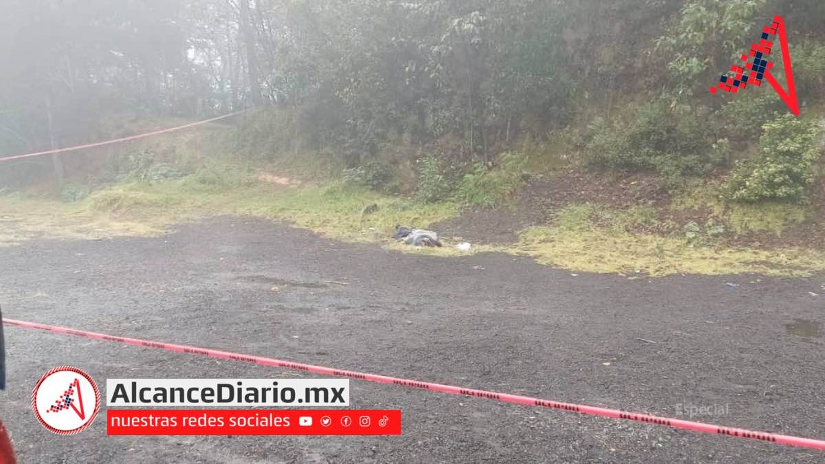 Hombre muerto en Chignautla-2